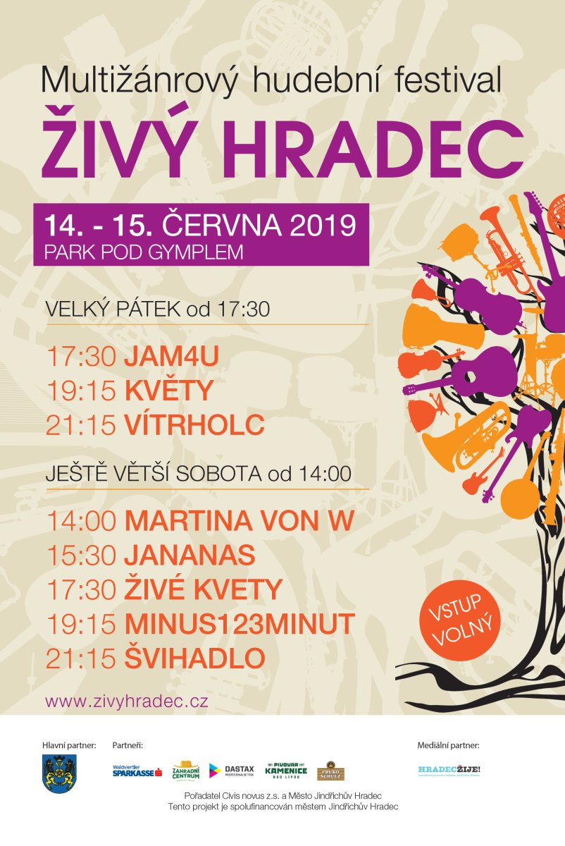 Zivý hradec program 2019 Zivý hradec program 2019